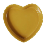 Plat coeur Charlotte curry Ø24cm - Côté Table