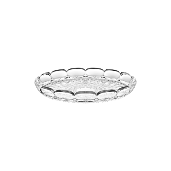 Petit plateau rond 30 cm Vanity - &quot;Aria&quot; Transparent