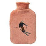 Bouillotte Après-ski rose thé - Sylvie Thiriez