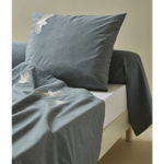 Housse de couette brodée L'Envol - Sylvie Thiriez