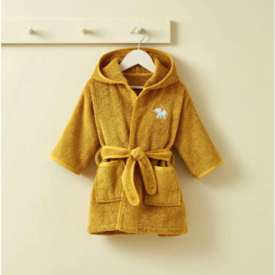 Peignoir enfant brodé La Balade - Sylvie Thiriez