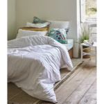 Housse de couette brodée Au Fil de l'Eau - Sylvie Thiriez