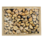 Plateau de genoux bois de cheminée