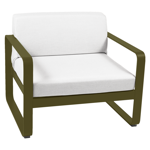 Fauteuil Bellevie coussin Blanc Grisé - Fermob 