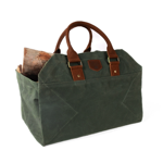 Sac à buches 2 en 1 CRAFTWOOD - Vert Anglais