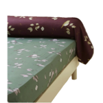 Taie de traversin satin Entre les Branches - Sylvie Thiriez