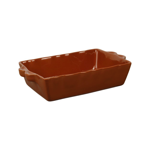 Plat à four Feston rectangulaire Caramel 32x21 - Côté Table