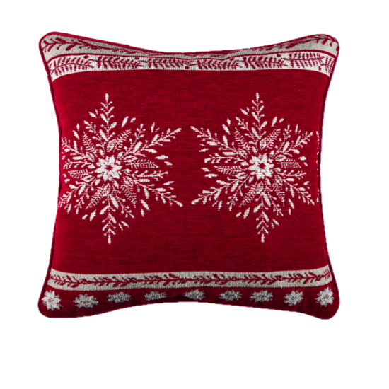 Coussin Genevois rouge - 45x45