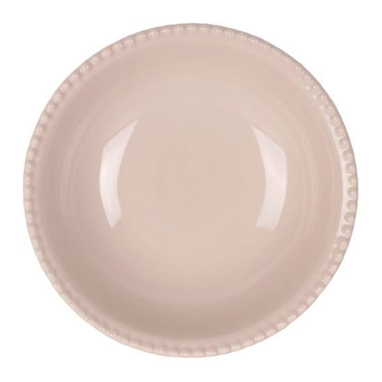 Assiette creuse Perlia rose - Côté Table