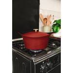 L'incroyable cocotte Rouge - 24 cm - Tous feux vendue sans poignée - Cookut