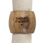 Rond de serviette Maman d'Amour - Comptoir de Famille