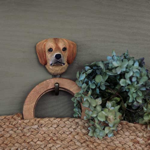 Crochet sculpté à la main Golden Retriever