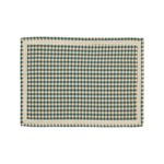 Lot de deux sets de table mamie carreaux Bleu - Comptoir de Famille
