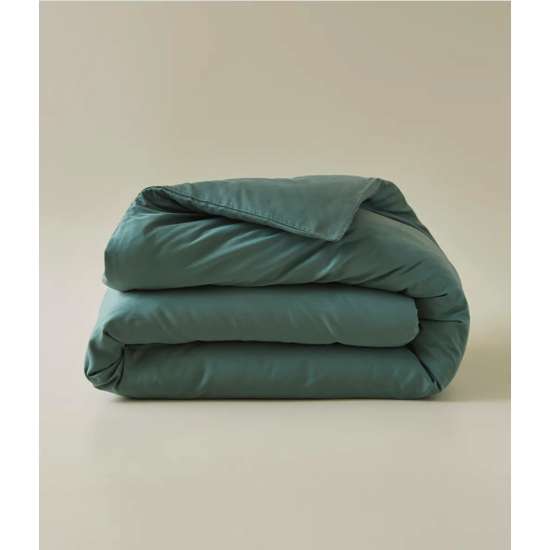 Housse de couette Satin/Lyocell Cyprès - Sylvie Thiriez