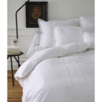 Housse de couette brode Anecdotes blanc - Sylvie Thiriez