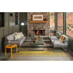 Fauteuil Bellevie coussin Blanc Grisé - Fermob 