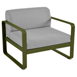 Fauteuil Bellevie coussin Gris Flanelle - Fermob 
