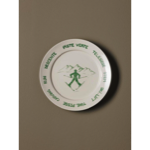 Set de 4 petites assiettes Pistes de ski Lapique - Chehoma