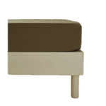 Drap housse percale unie Vert Avocat - Sylvie Thiriez