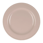 Assiette plate Perlia rose - C�t� Table