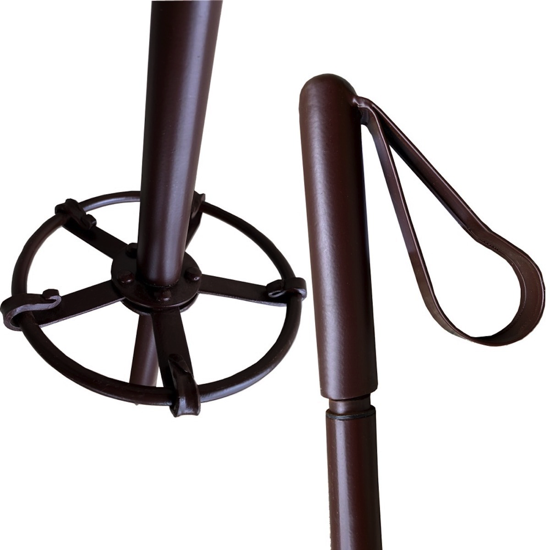 Tringle Baton de ski extensible - Petit modèle