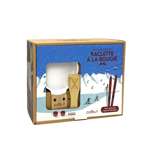 Raclette à la bougie 2 personnes - LUMI Blanc - Montagne - Cookut