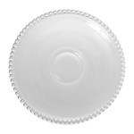 Ensemble tasse à thé et sous-tasse Perloa en verre - Côté Table
