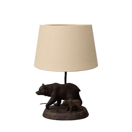 Lampe Ours - A/J beige - Chehoma