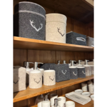 Boîte à mouchoirs en feutre de laine naturelle Alpen - Catia Luca