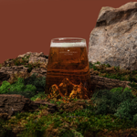 Verre design TOPOGRAPHIC - Aiguille du midi