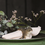 Rond de serviette - Chat