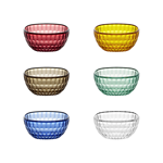 Set de 6 coupelles 12 cm Vanity - &quot;Aria, Acqua &amp; Terra&quot; Assorties