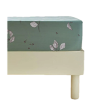 Drap housse satin Entre les Branches - Sylvie Thiriez