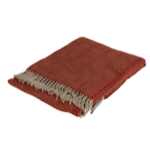 Plaid Gros Chevrons Frang� Jasper 130x175