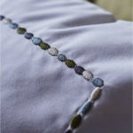 Lot de 2 taies d'oreiller En pointillés Kaki - Sylvie Thiriez