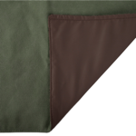 Tablier en cuir et toile vintage n°325 - Vert olive