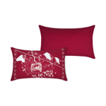 Coussin Villard Rouge - 30x50