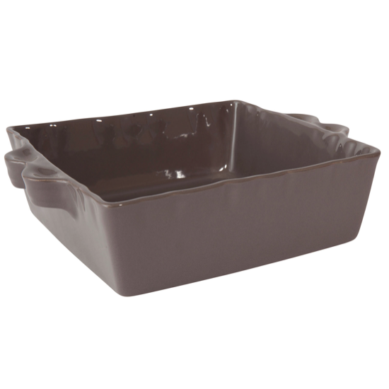 Plat à four Feston carré Volcan 25x21 - Côté Table