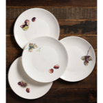 4 Assiettes  Fruits d'Automne - Chehoma