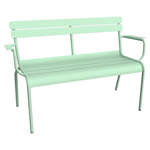 Banc 2PL avec accoudoirs/dossier Luxembourg - Fermob 