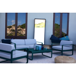 Canapé 3 Places Bellevie coussin Blanc Grisé - Fermob 