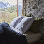 Lot de 2 taies d'oreiller En pointillés Kaki - Sylvie Thiriez