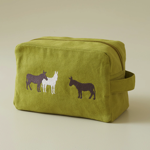 Grande trousse RDV Au pré olive - Sylvie Thiriez