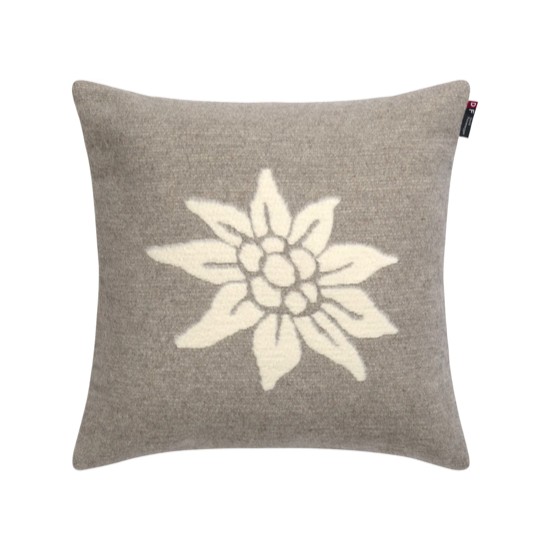 Carla Housse de coussin Edelweiss Smoke - 40x40
