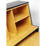 Bureau pliable Vinoteca en bois et métal - L106xP80xH117