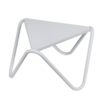 Table basse Vogue plateau micro-perforé - Titane - Lafuma  