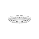 Petit plateau rond 30 cm Vanity - &quot;Aria&quot; Transparent
