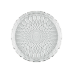 Petit plateau rond 30 cm Vanity - &quot;Aria&quot; Transparent
