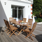 Table ovale pliante IDYLA 180