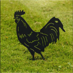 Silhouette Coq en métal